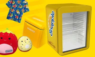 Free Snapple Mini Fridge, Coolers and more