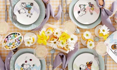 Win a Snoopy-themed Easter Dining Set