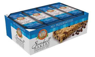 Free Sunbelt Bakery Chocolate Chip Chewy Granola Bars
