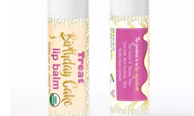 Free Treat Beauty Birthday Cake Jumbo Lip Balm