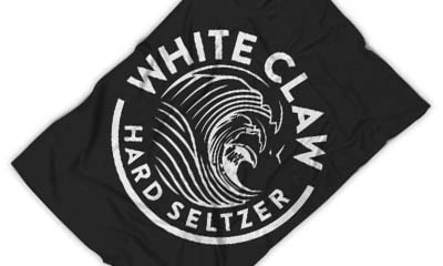 Free White Claw Hard Seltzer Throw Blanket