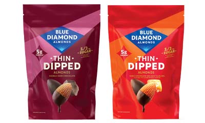 Free Blue Diamond Almonds Thin Dipped Pack
