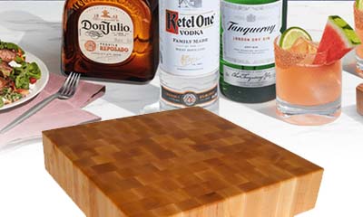 Free Butcher Block, Cocktail Kit, or Margarita Kit