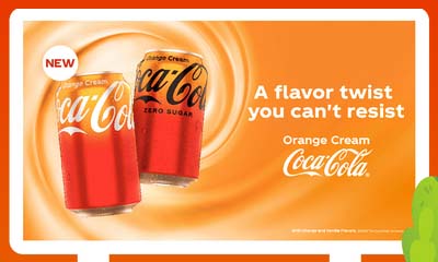 Free Coke Orange Cream