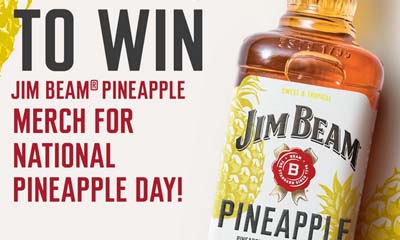 Free Jim Beam Pineapple Merchandise