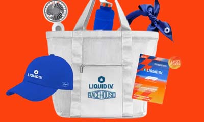 Free Liquid I.V. Merch Prize Pack