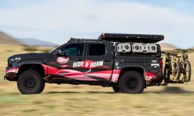 Win a 2024 Toyota Tacoma Truck and 2 e-Bikes