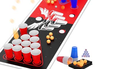 Free Neptune Cup Pong Set