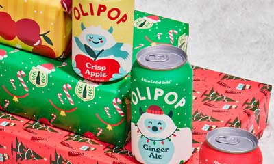 Free 12-pack of Olipop Soda and Wrapping Paper