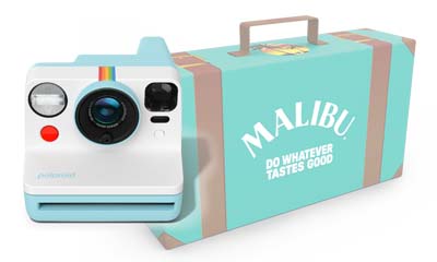 Free Polaroid Camera and Malibu Merch