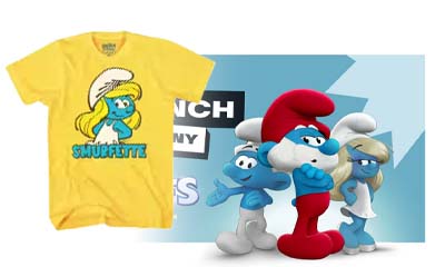 Free Smurfs Merchandise and Popchips