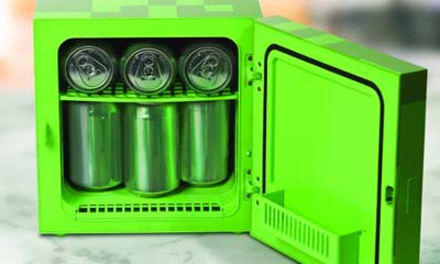 Free Green Creeper Mini Fridge