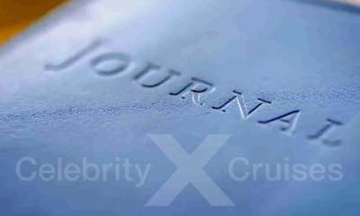 Free Celebrity Cruises Branded Journal