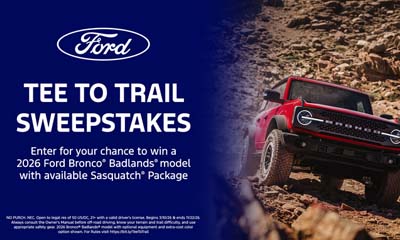 Win a 2026 Ford Bronco Badlands SUV