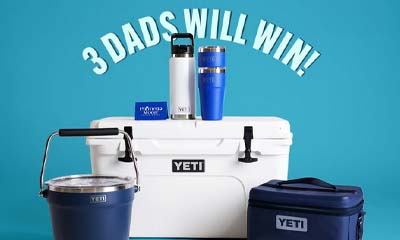 Free $1,200 Yeti Product Prize Bundle
