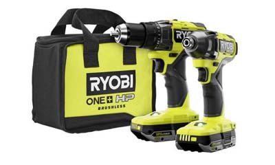 Win a Ryobi 18V One+ Brushless 2-Tool Combo Kit