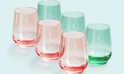 Free Colored Estelle Wine Glasses