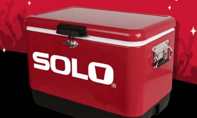Free Solo Retro Steel Cooler